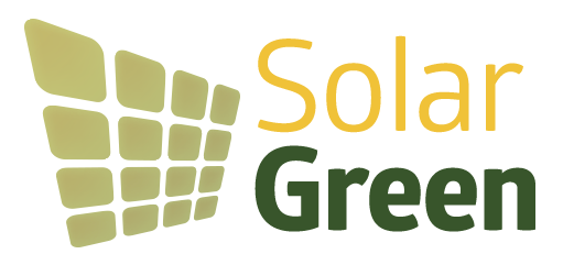 logo solar green